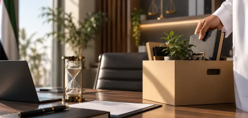 UAE private-sector employee end-of-service gratuity calculation | حساب مكافأة نهاية الخدمة في القطاع الخاص الإماراتي