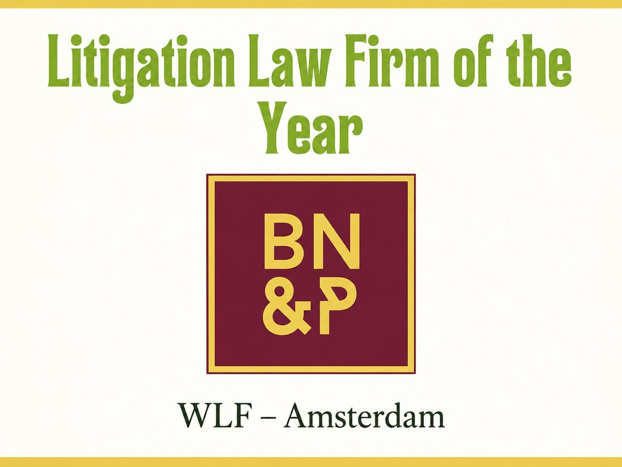 Woman Lawyer of the Year award presented to Dr Ghada Fayek at WLF 2026 Europe