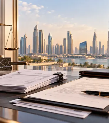 Luxury Legal Office Overlooking Dubai